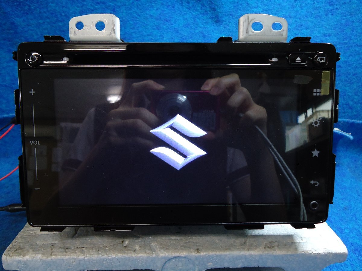 スズキ純正メモリーナビ　39920-80P04-0CE　2016年データ　HE33Sラパンパネル付　Bluetooth　GPS・TVアンテナ欠品　取説付　動作確認済(Z)