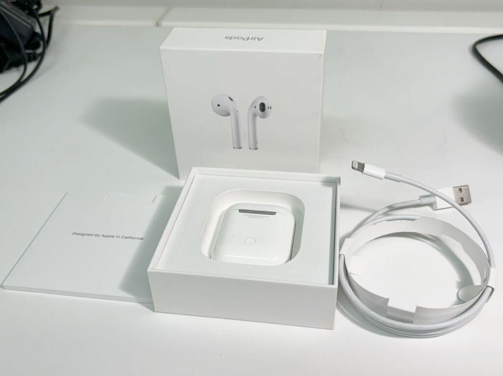 [12102-5]音出しok！Apple エアポッズ AIR PODS A1722 ワイヤレスイヤホン 