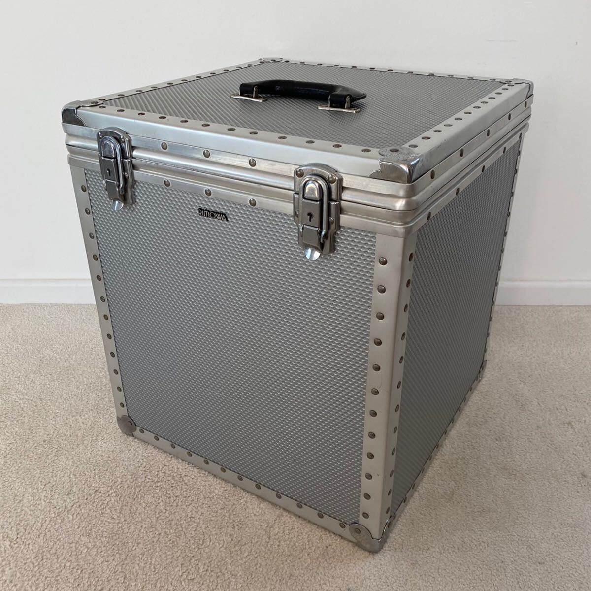 【超希少】RIMOWA Tropicana/トロピカーナ Vintage Foto 大型カメラケース 60L アルミニウム Made in Germany 