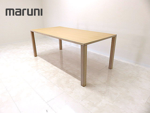 MARUNI /マルニ木工 「ｎ/エヌ」シリーズ W1800 ダイニングテーブル No.1360-93-0180