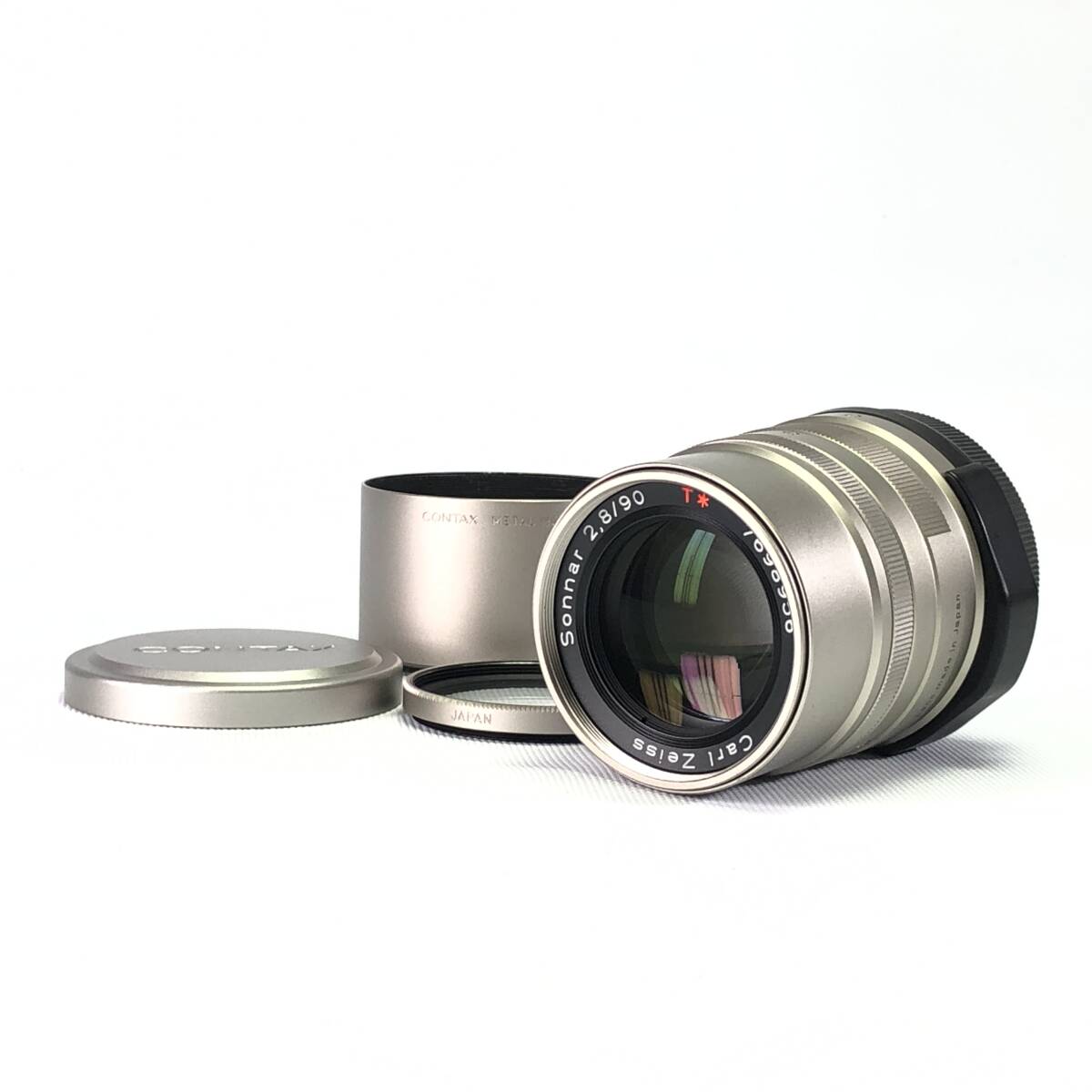 CONTAX Carl Zeiss Sonnar 90mm F2.8 T* コンタックス Gマウント カールツァイス 単焦点 レンズ 24J ヱHG2