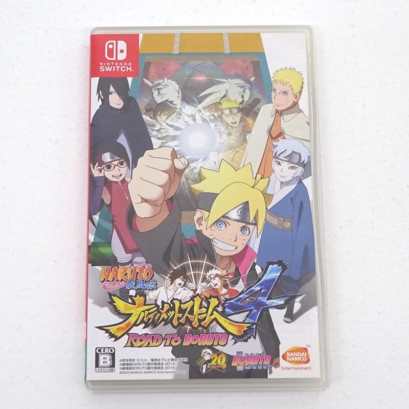 ★中古★Nintendo Switchソフト NARUTO-ナルト-疾風伝 ナルティメットストーム4 ROAD TO BORUTO★【GM646】