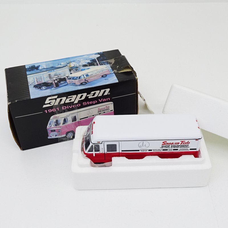 ★中古★Snap-on 1/34 1961 Divco Step Van スナップオン ステップ バン ミニカー★【TY727】