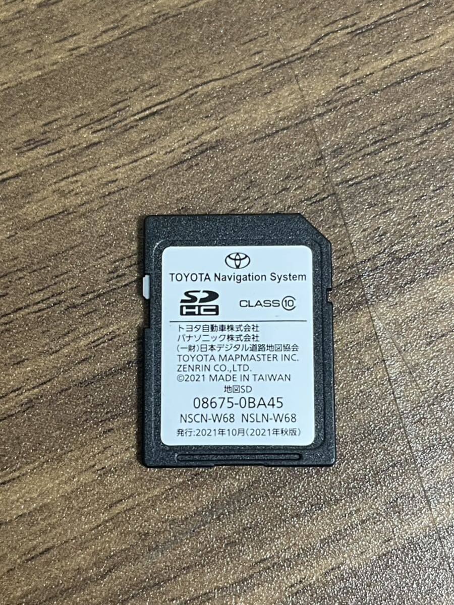 TOYOTA カーナビ用SDカード NSCN-W68 TOYOTA カーナビ用SDカード NSCN-W68
