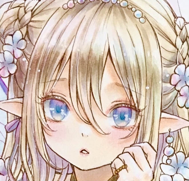 手描きイラスト*創作*オリジナル*女の子*クリスマス*葉書 手描きイラスト*創作*オリジナル*女の子*クリスマス*葉書