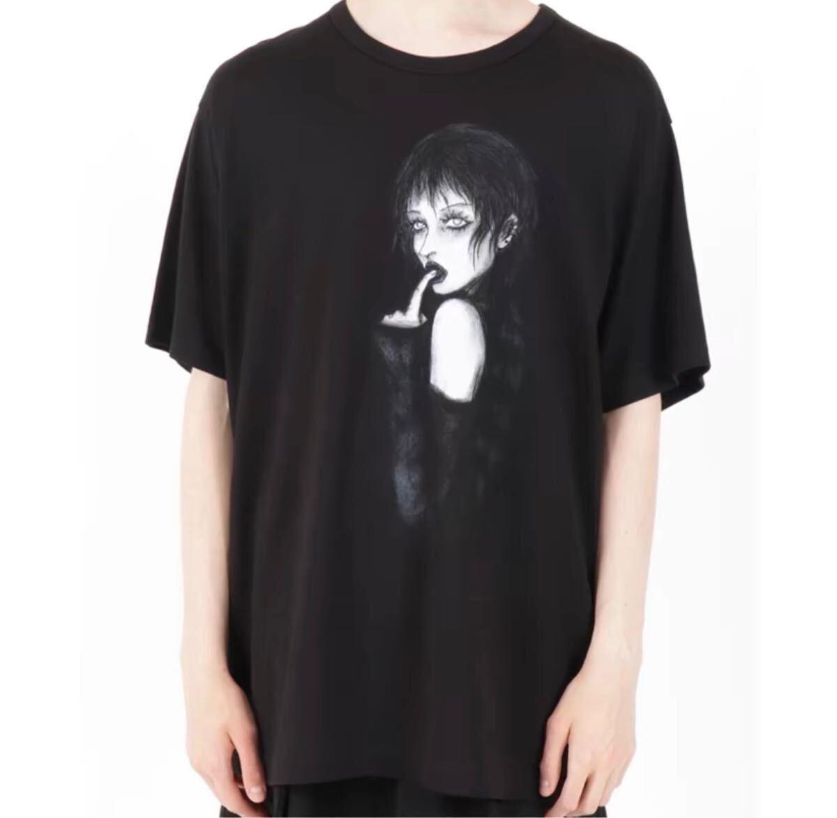 ヨウジヤマモト　 yohji yamamoto Tシャツ ブラック