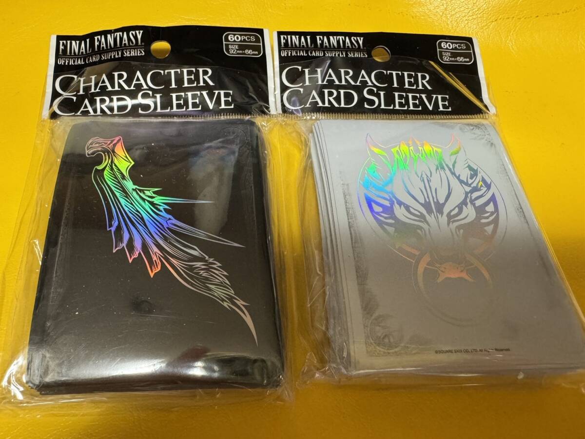 FF TCG クラウド セフィロス オフィシャル スリーブ セット 新品 FF TCG クラウド セフィロス オフィシャル スリーブ セット 新品