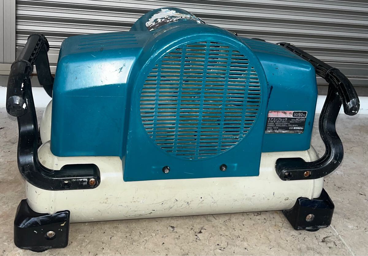 即決)デンヨー・DAS-100LB・コンプレッサー・335時間・良品・3次 即決)デンヨー・DAS-100LB・コンプレッサー・335時間・良品・3次