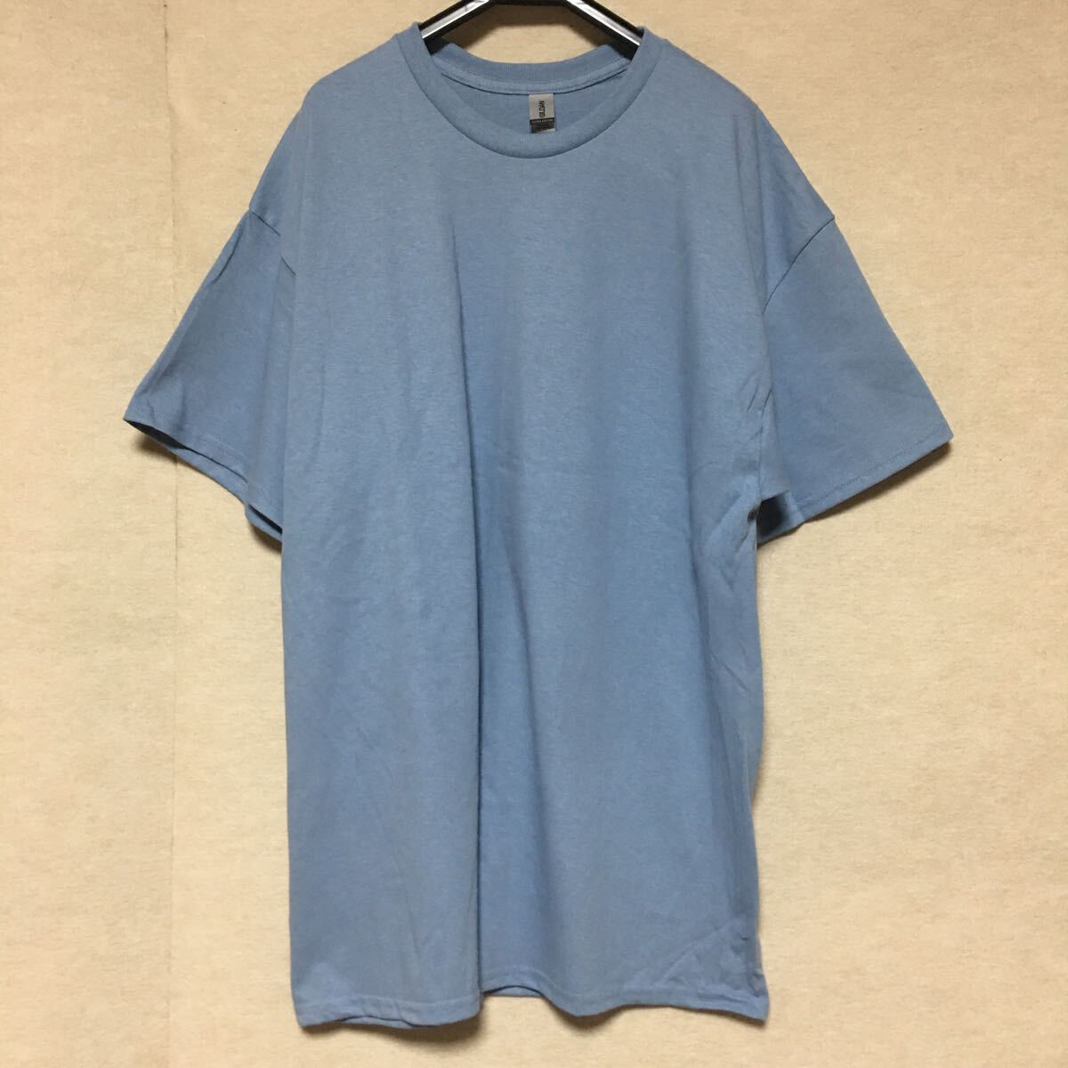新品未使用 GILDAN ギルダン 半袖Tシャツ ストーンブルー XL