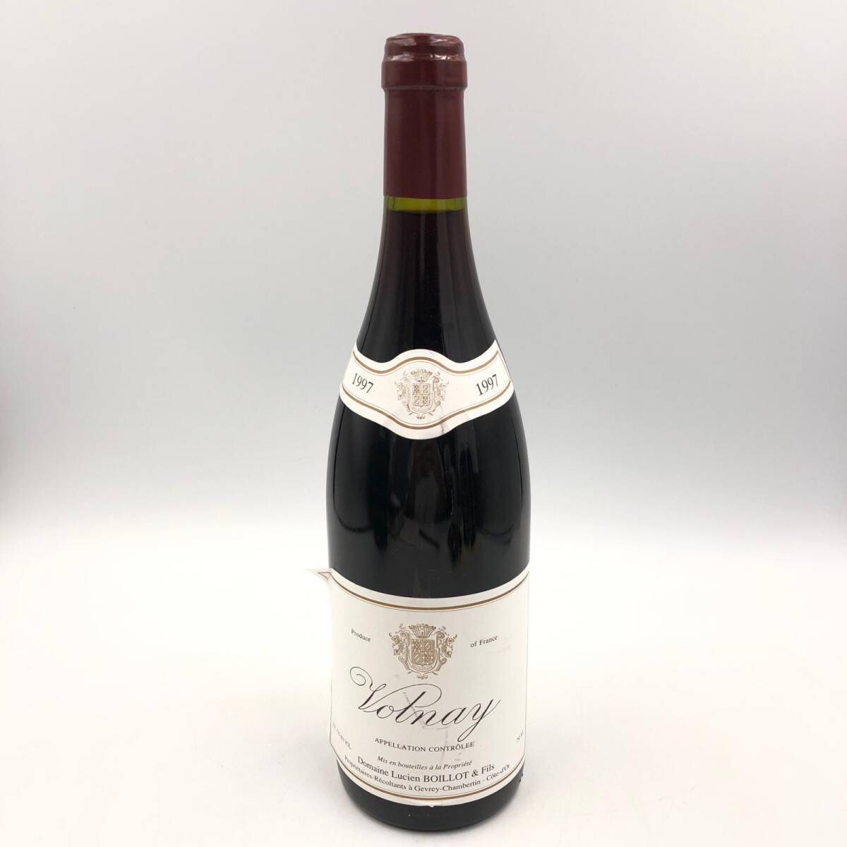 B807★ 未開栓 ヴォルネー 1997（ドメーヌ リュシアン ボワイヨ） ワイン 容量750ml アルコール13％