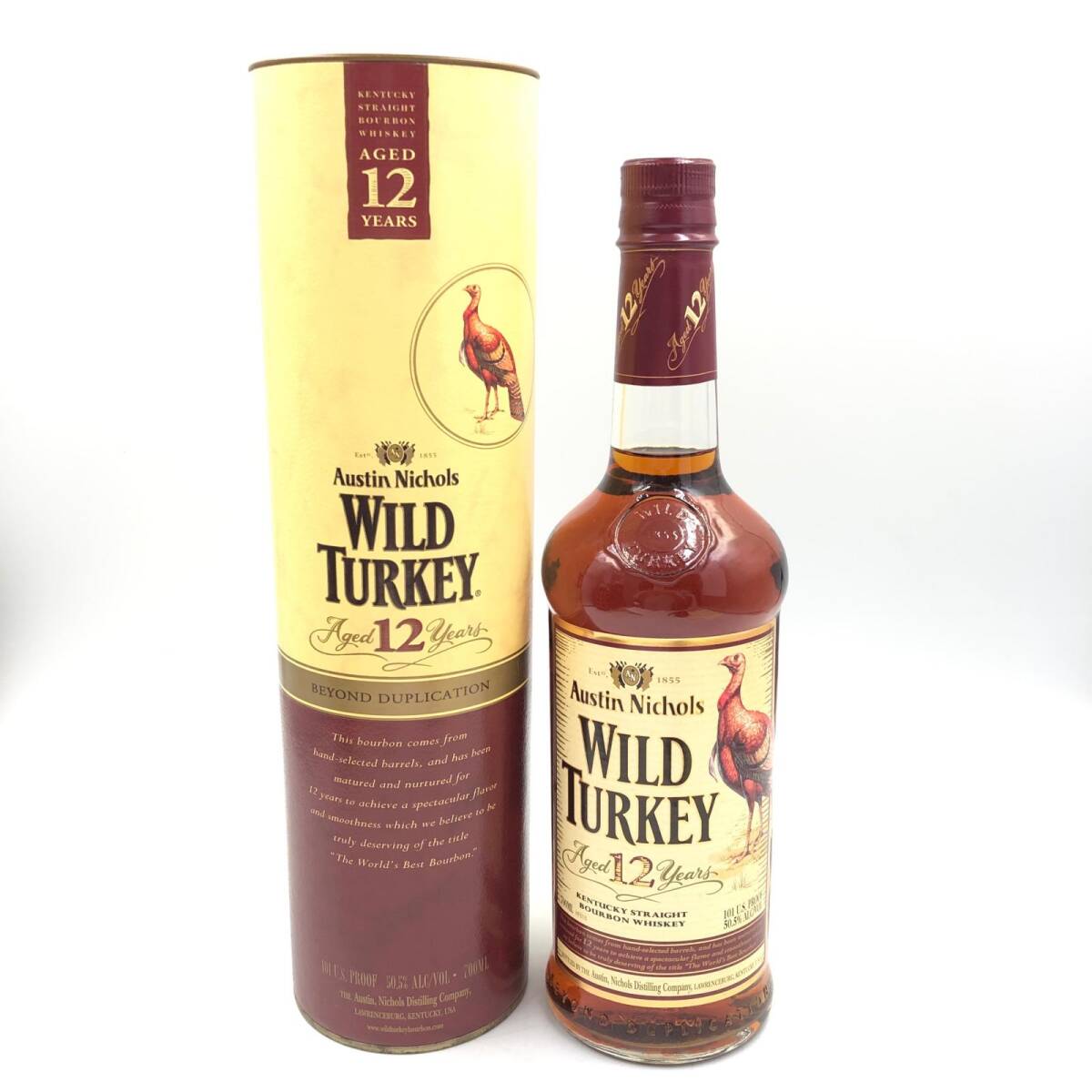B897★ 未開栓 ワイルドターキー 12年 ウイスキー 容量700ml アルコール50.5％