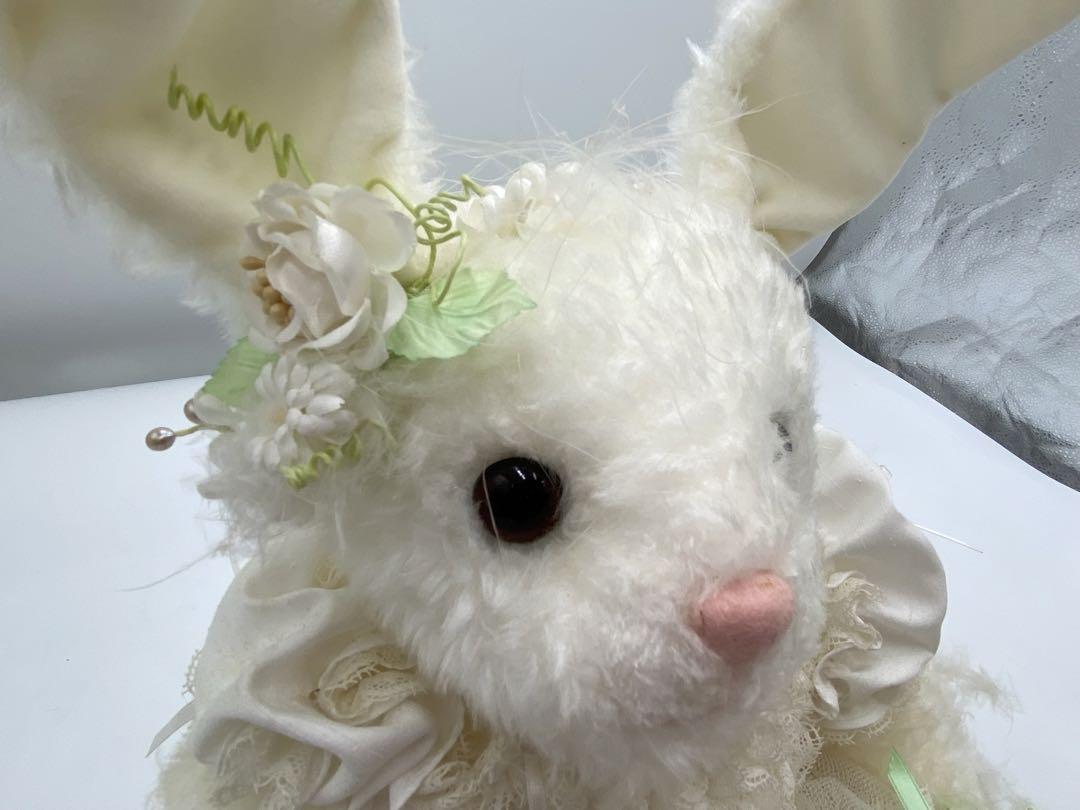 超希少 美品 メゾピアノ 10周年 天使うさぎ ぬいぐるみ 50体限定 メゾピアノ 10周年 天使うさぎ ぬいぐるみ 50体限定 作家物