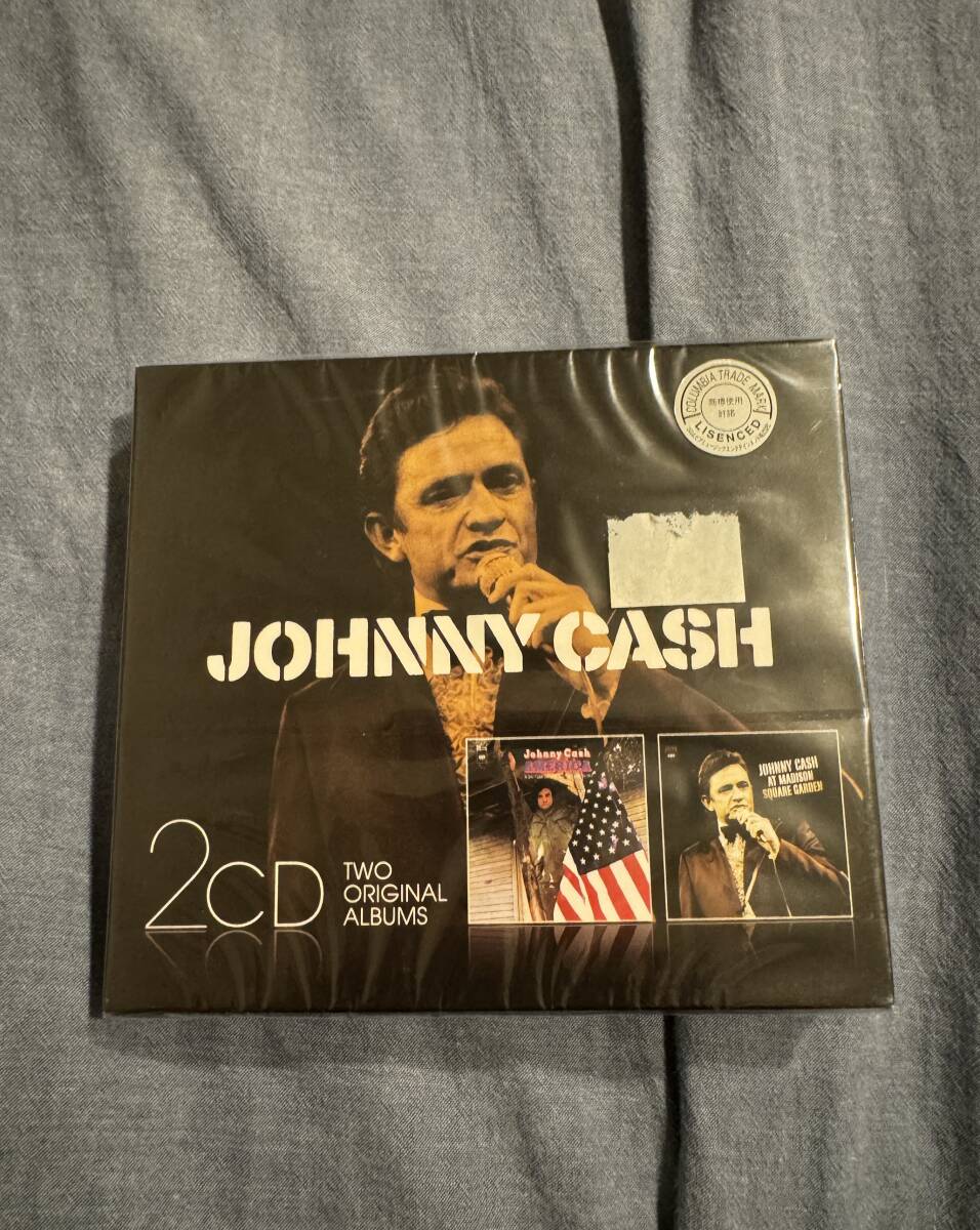 未開封 ２CD Johnny Cash / At Madison Square Garden & AMERICA ジョニー・キャッシュ