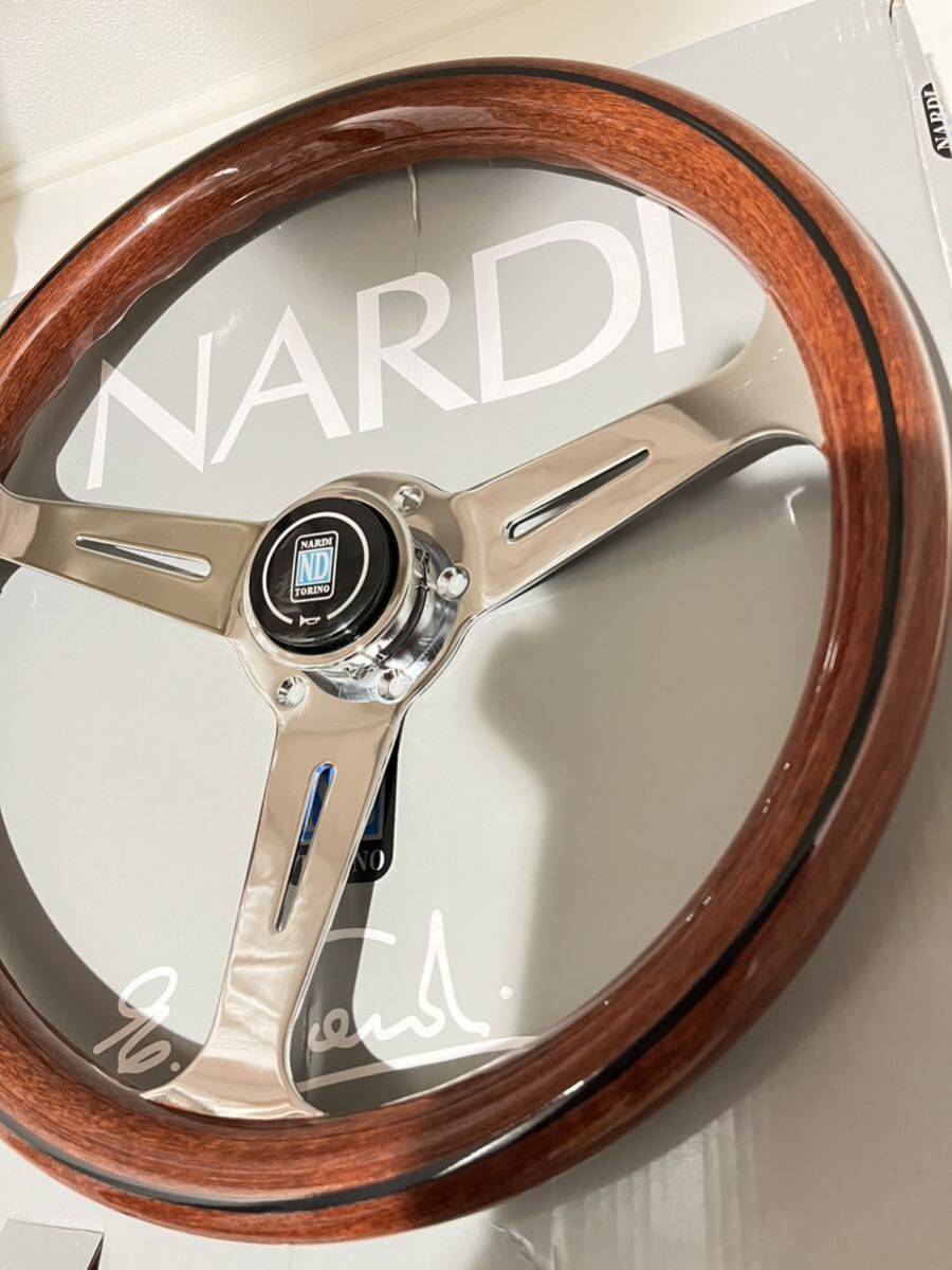 NARDI ナルディ ステアリング クラシック ウッド調 ポリッシュ