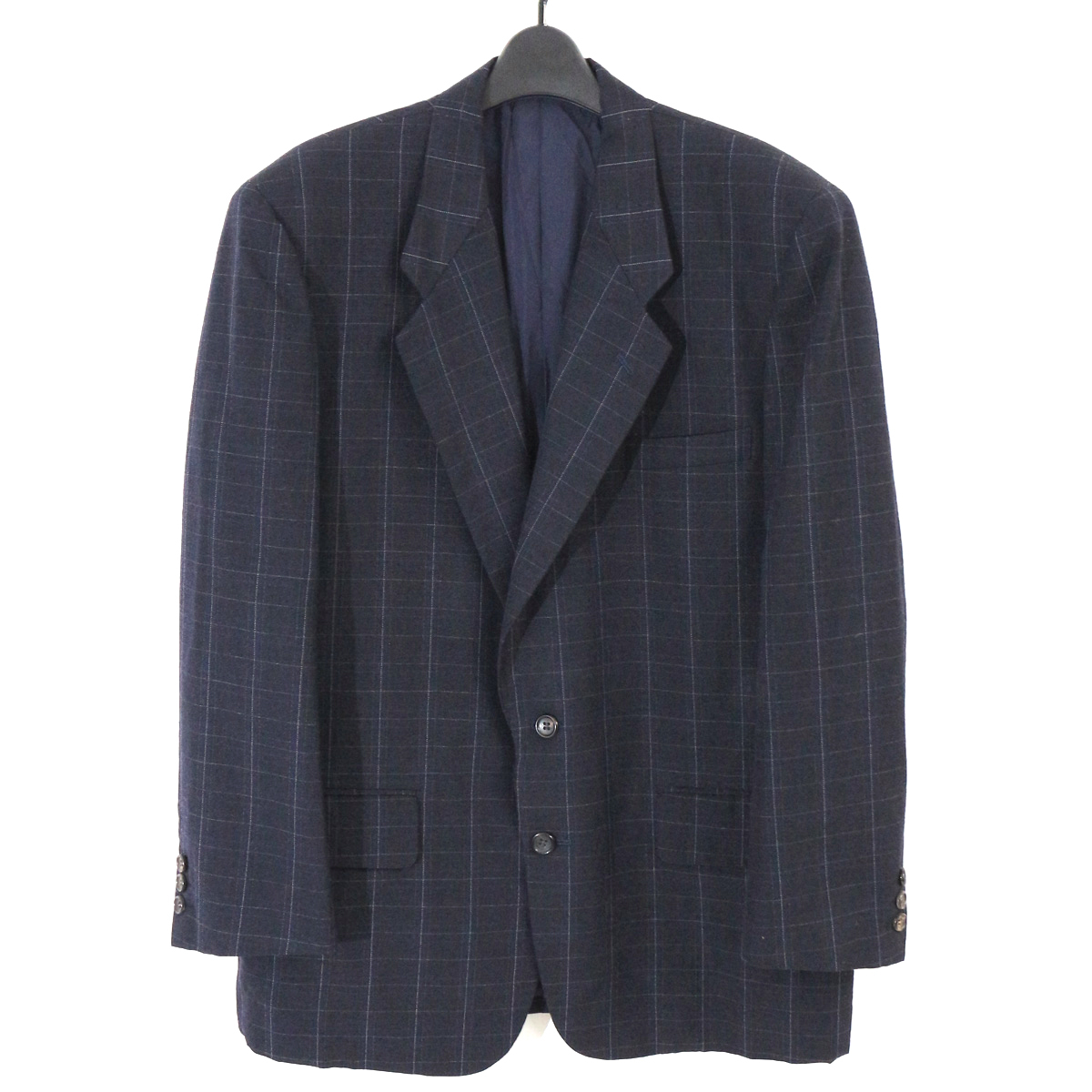 COMME des GARCONS HOMME 1988AW グラフチェック2Bテーラードジャケット M AD1988 HJ-05019M コムデギャルソンオム アーカイブ
