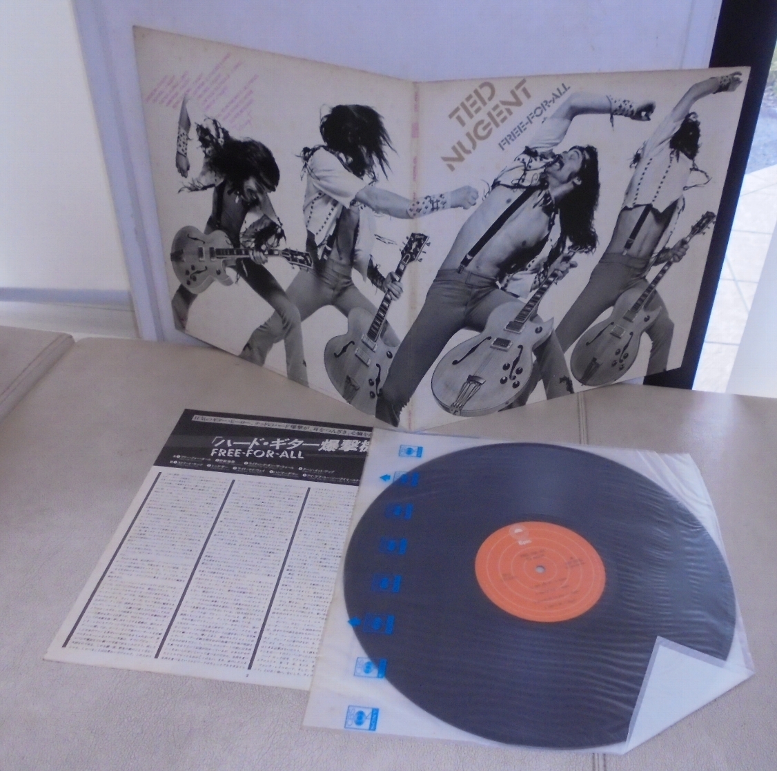 TED NUGENT テッド?ニュージェント/FREE-FOR ALLハード?ギター爆撃機(jī)(LP,25AP-292)