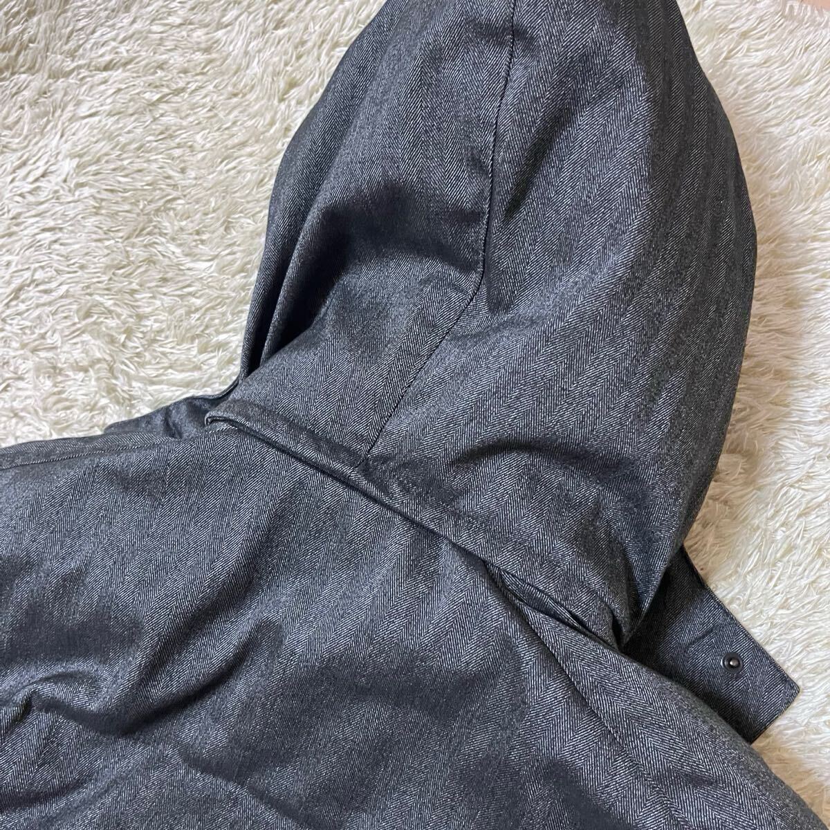 定価8万 極美品 theory セオリー メンズ フードダウンコート
