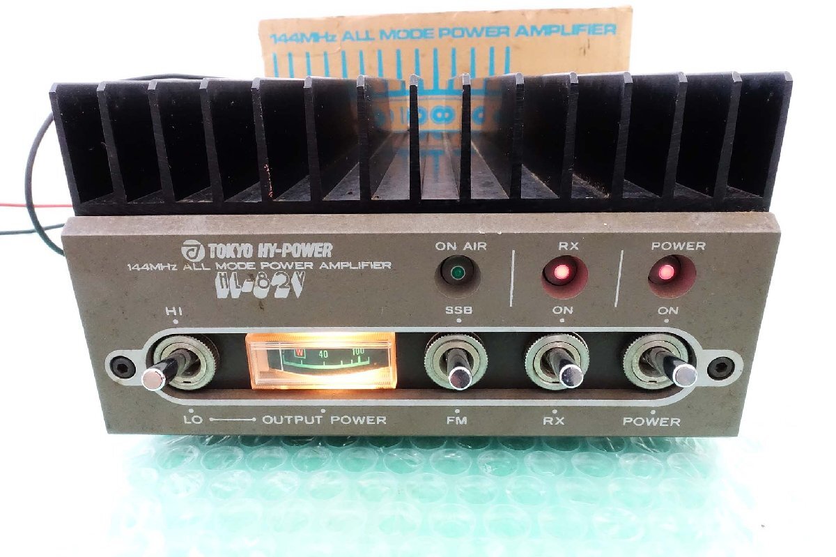 TOKYO HY-POWER 東京ハイパワー 144MHZ リニアアンプ HL-82V｜アマチュア無線