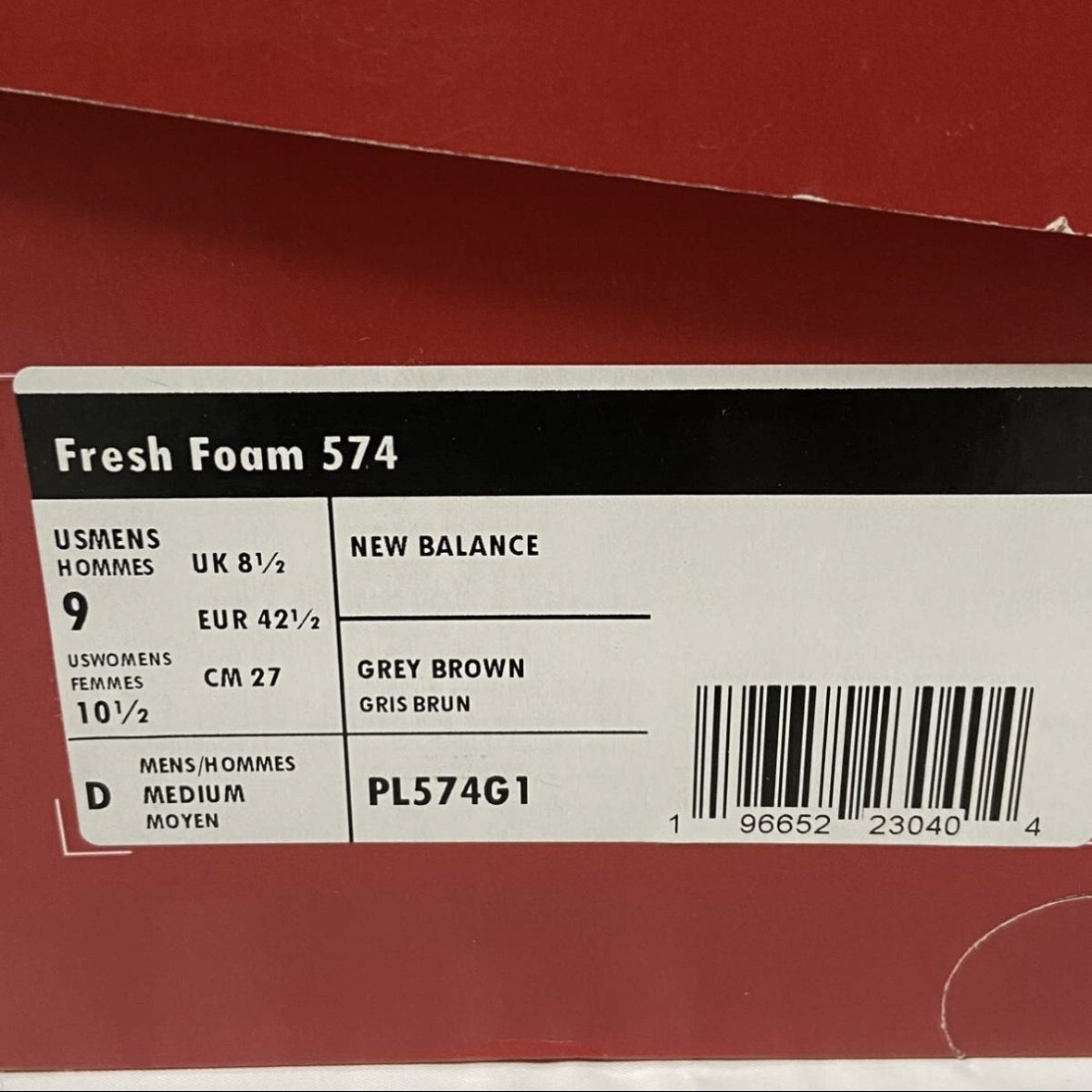 New Balance 574 大谷モデル グレー 27cm スパイク New Balance 574 大谷モデル グレー 27cm スパイク