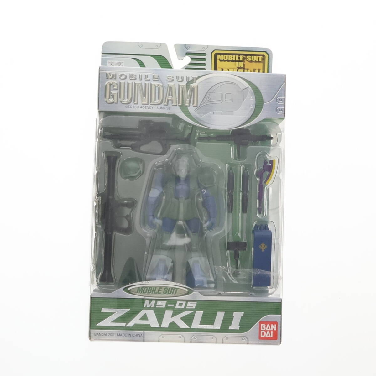 【中古】[FIG] MS IN ACTION!!(モビルスーツ・イン・アクション) MS-05B 旧ザク 機動戦士ガンダム 完成品 可動フィギュア バンダイ(6117182