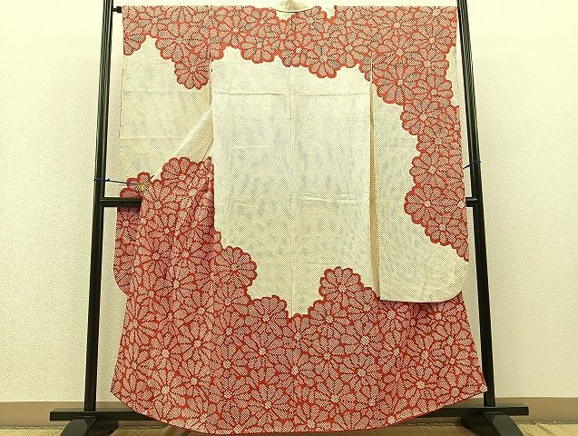 平和屋着物■豪華振袖　総絞り　花づくし　逸品　BAAJ8189yt