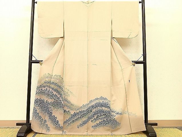 平和屋着物■豪華色留袖　作家物　草葉文　暈し染め　逸品　BAAJ1721pk