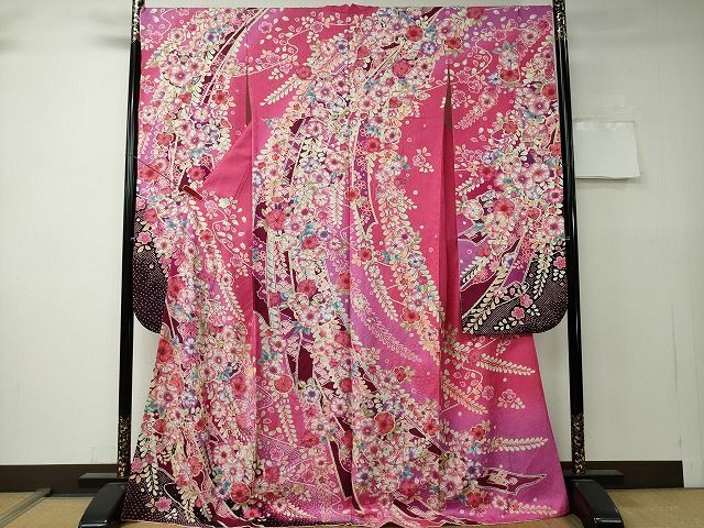 平和屋1■豪華振袖　絞り　辻が花　逸品　CAAH2395vf