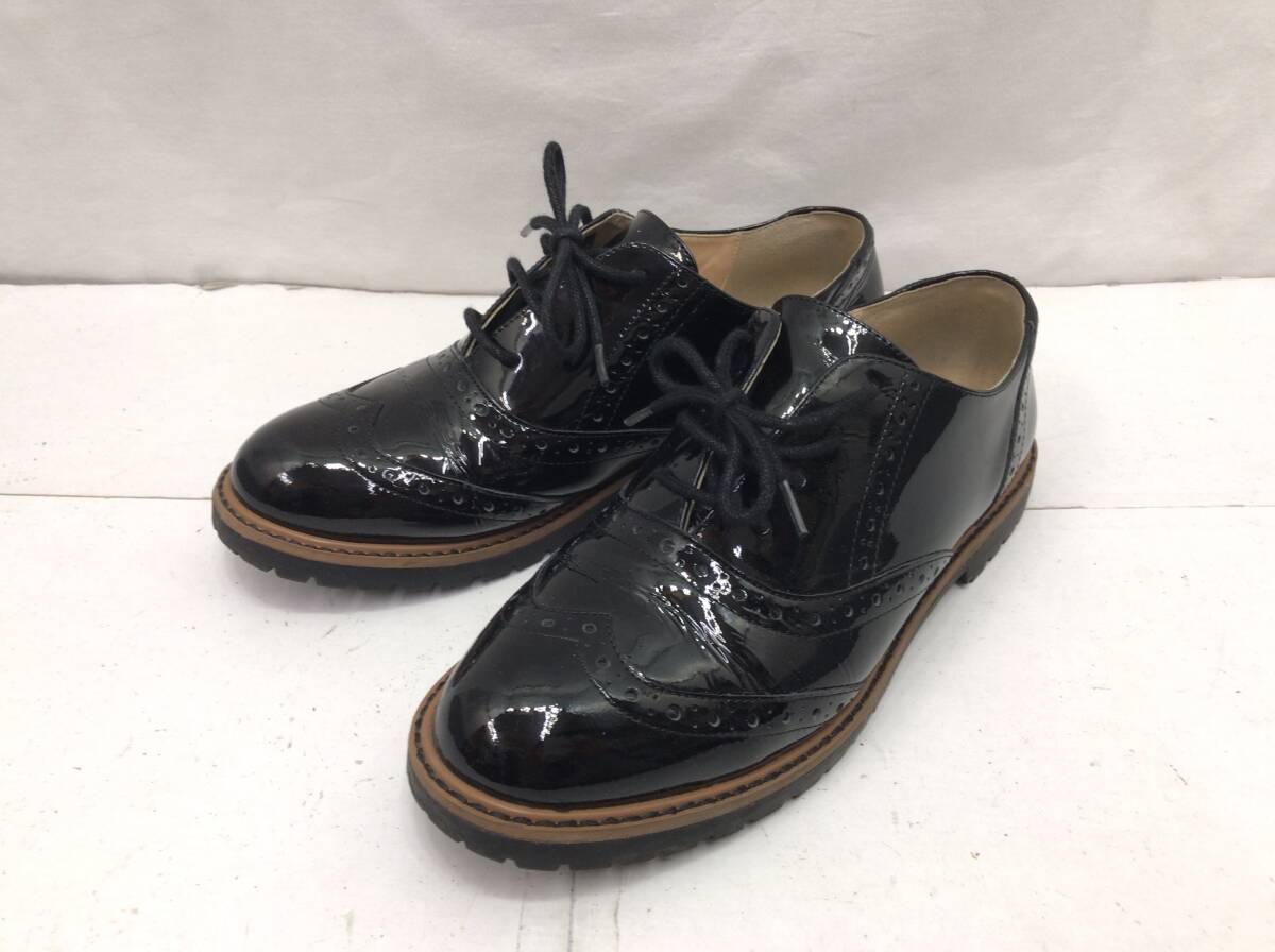 enchanted エンチャンテッド シューズ ブラック 38 レディース 24102102_画像1