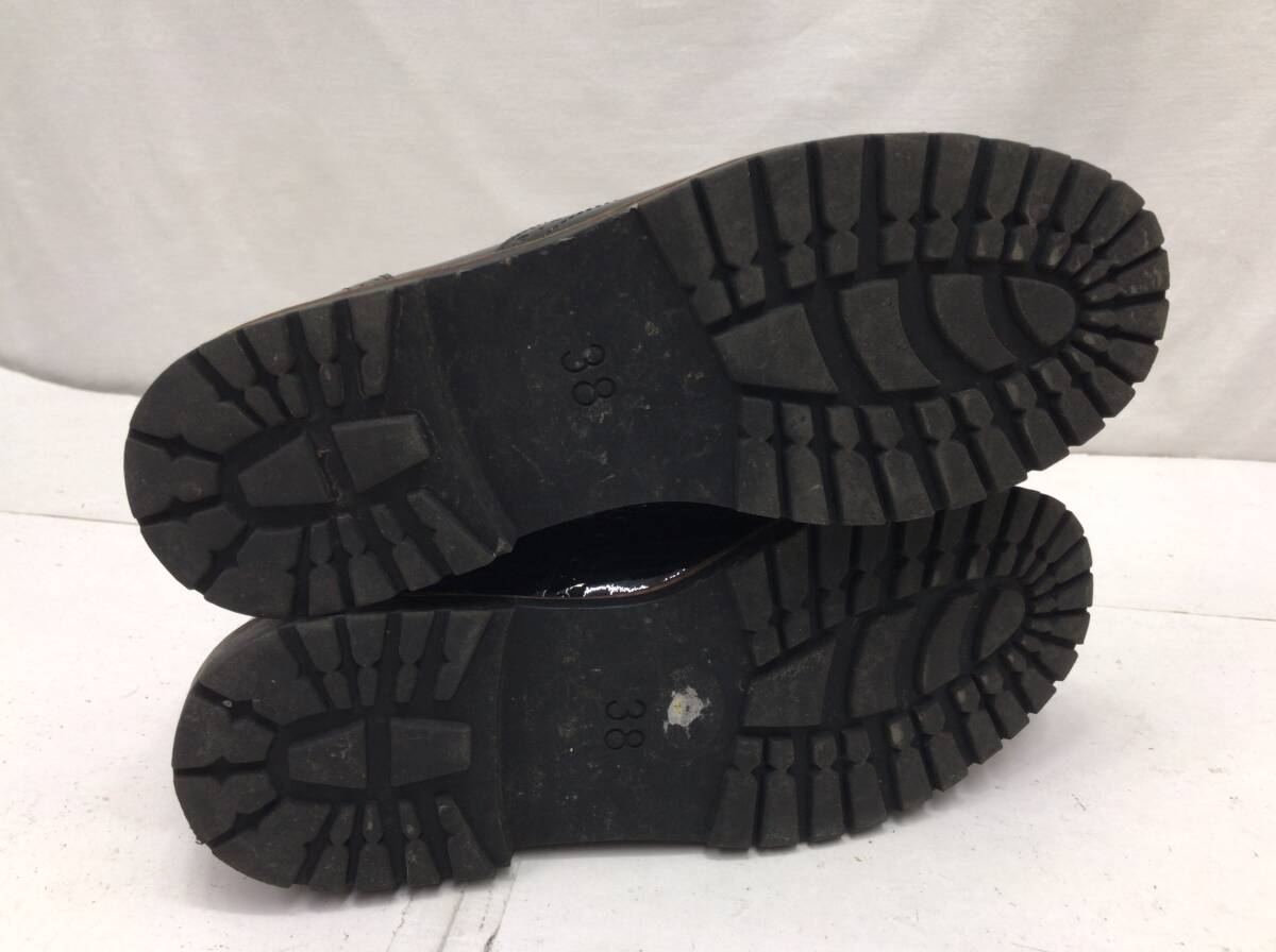 enchanted エンチャンテッド シューズ ブラック 38 レディース 24102102_画像4