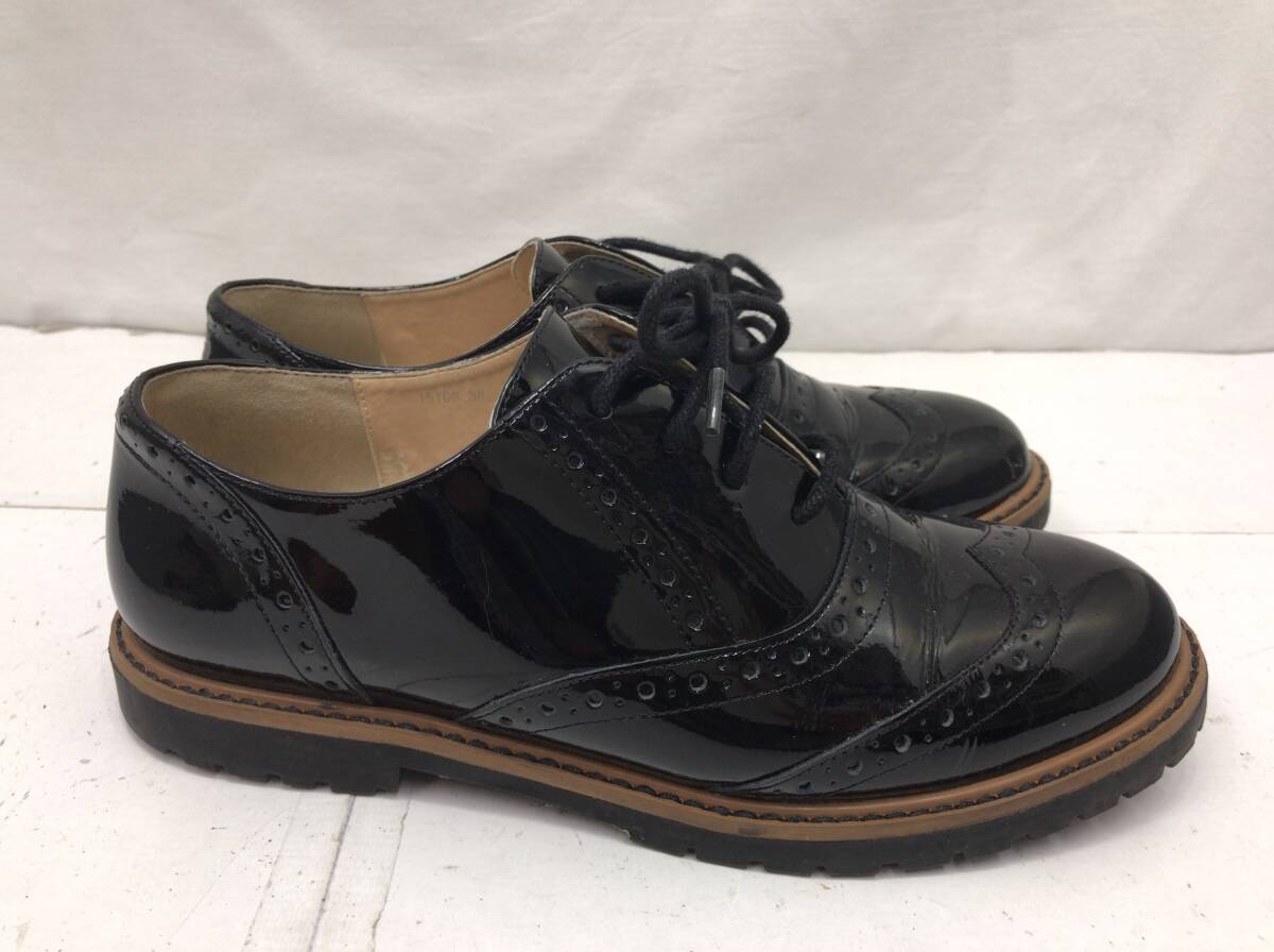 enchanted エンチャンテッド シューズ ブラック 38 レディース 24102102_画像3