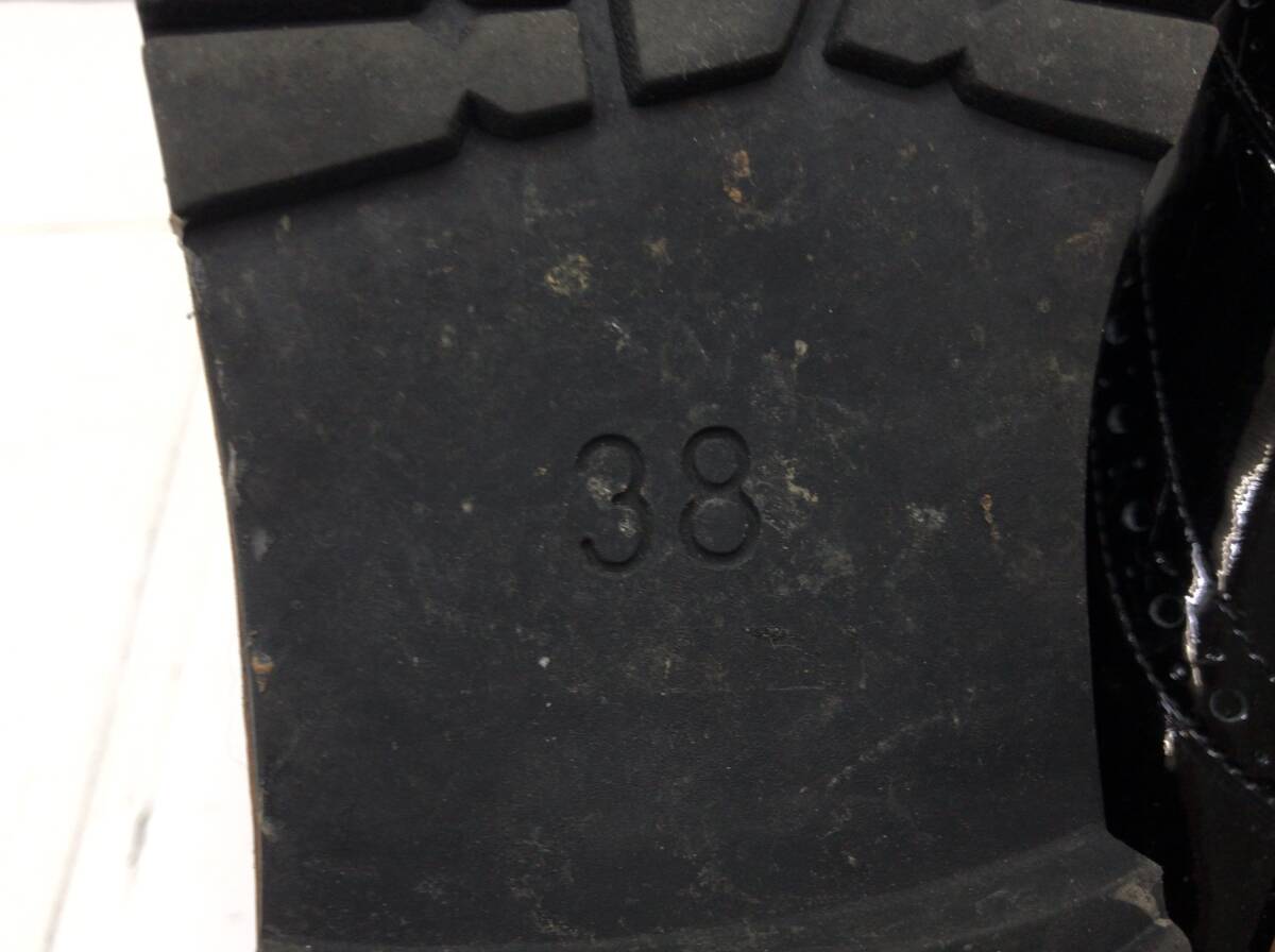 enchanted エンチャンテッド シューズ ブラック 38 レディース 24102102_画像6