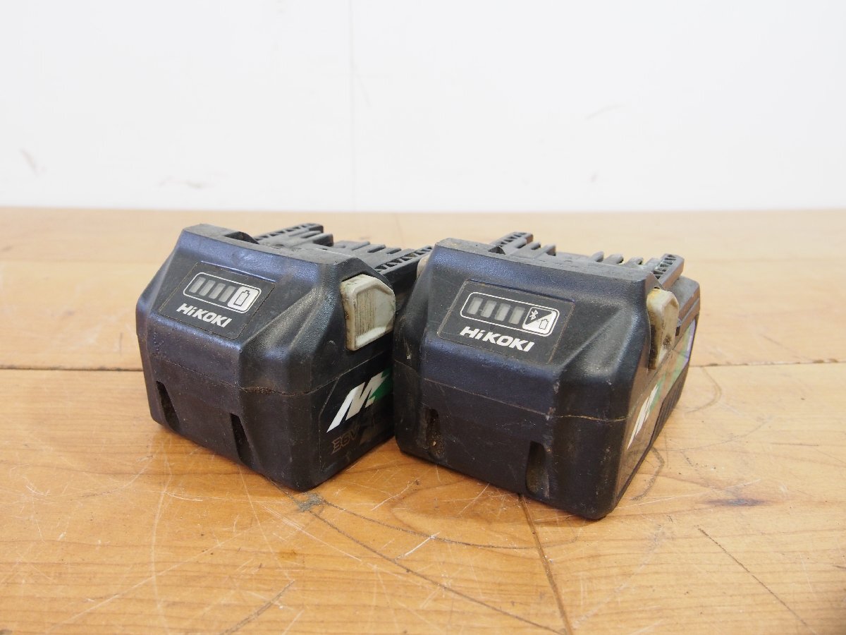 ☆【1T0926-4】 HiKOKI ハイコーキ BSL36A18 BSL36A18B 2台セット 蓄電池 36V-18V ジャンク