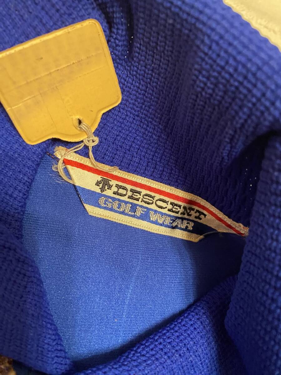 當(dāng)時物　未使用　デッドストック　R.K.Mizuno　DESCENT GS-20 ポロシャツ　長袖　サイズM　KK1454 