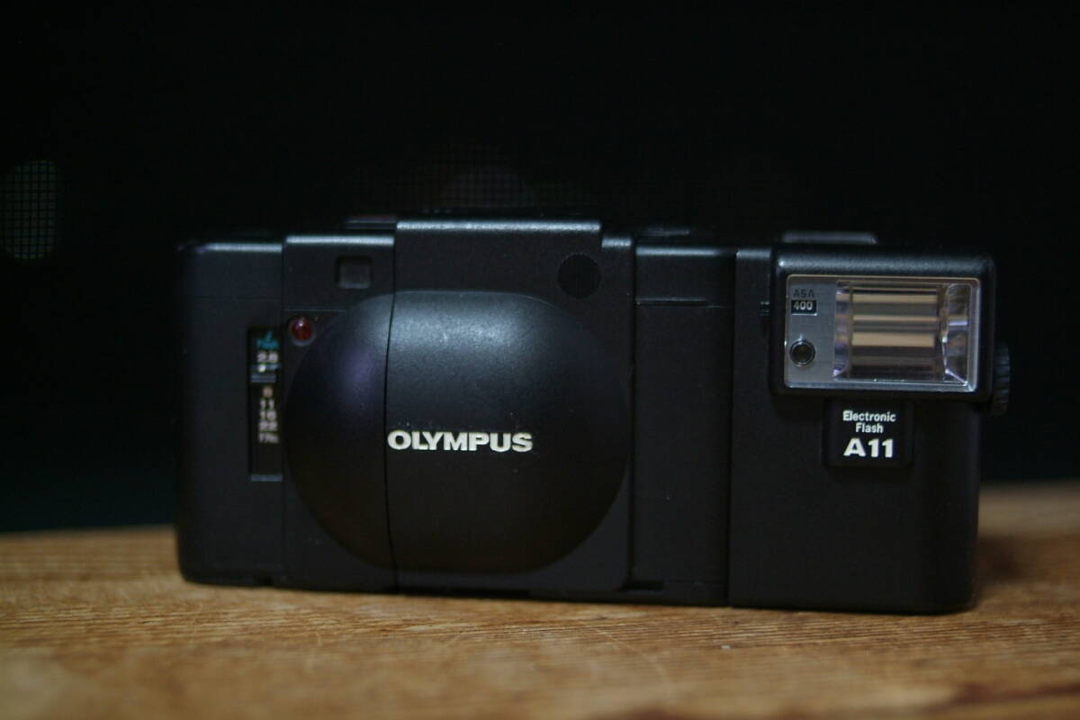 【1014-3】OLYMPUS オリンパス XA A11 Electric Flash F-ZUIKO 35mm F2.8
