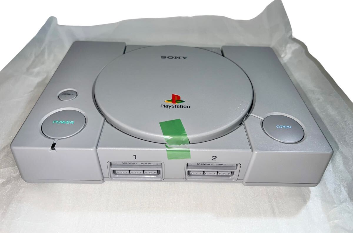 デッドストック ほぼ未使用 初期型 PlayStation scph-1000 初代 デッドストック ほぼ未使用 初期型 PlayStation scph-1000 初代
