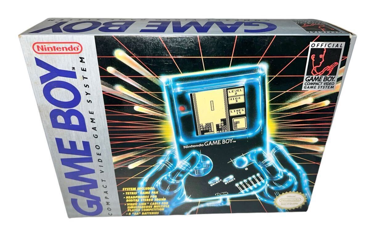 稀少品　初代 ゲームボーイ　本体　海外版　テトリス