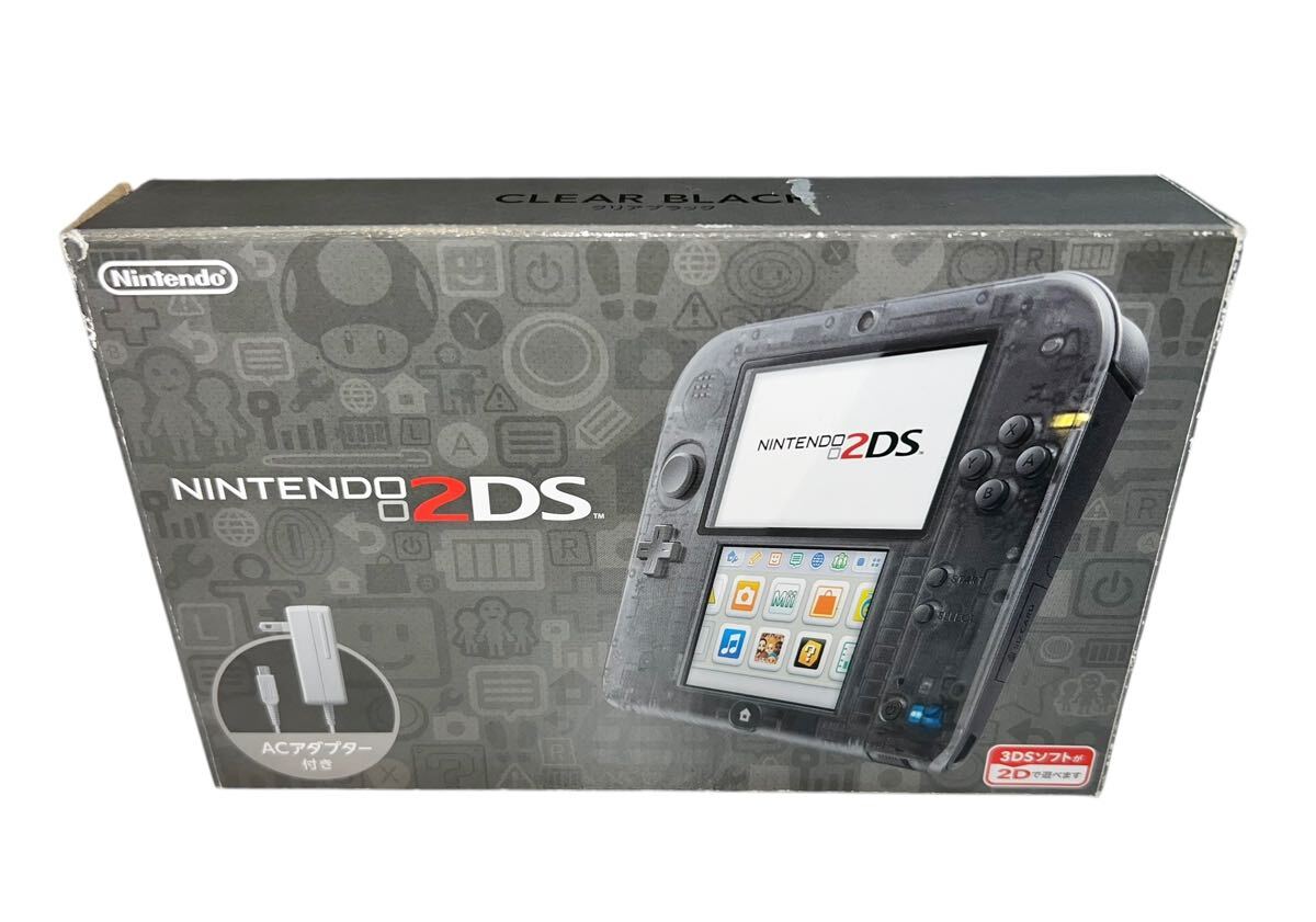 ニンテンドー2DS 本体　 クリアブラック