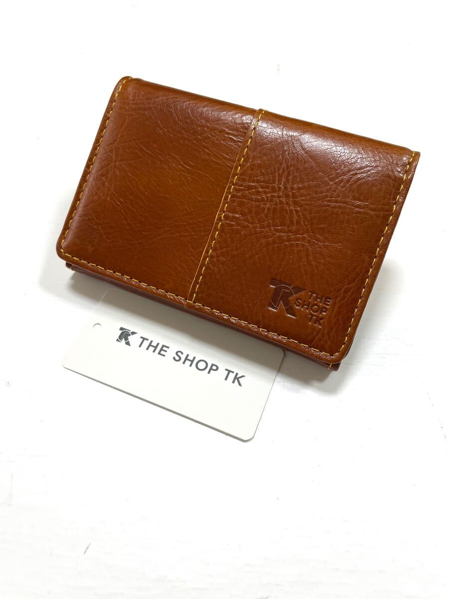 B 新品 THE SHOP TK タケオキクチ 名刺入れ パスケース カードケース
