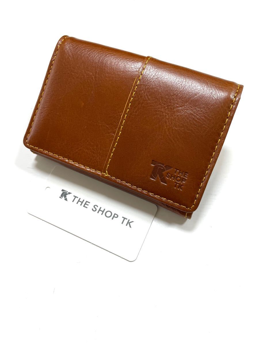 G 新品 THE SHOP TK タケオキクチ 名刺入れ パスケース カードケース