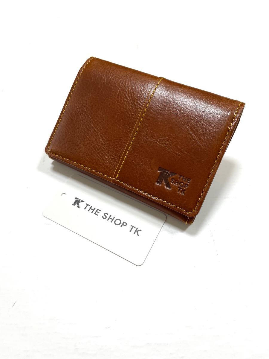 H 新品 THE SHOP TK タケオキクチ 名刺入れ パスケース カードケース