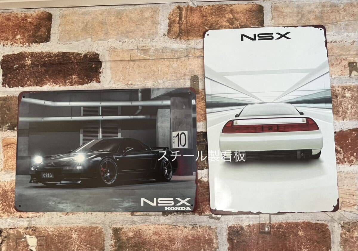 HONDA NSX [4] жестяная пластина табличка enes X GTR эпоха Heisei старый машина модель R TypeR
