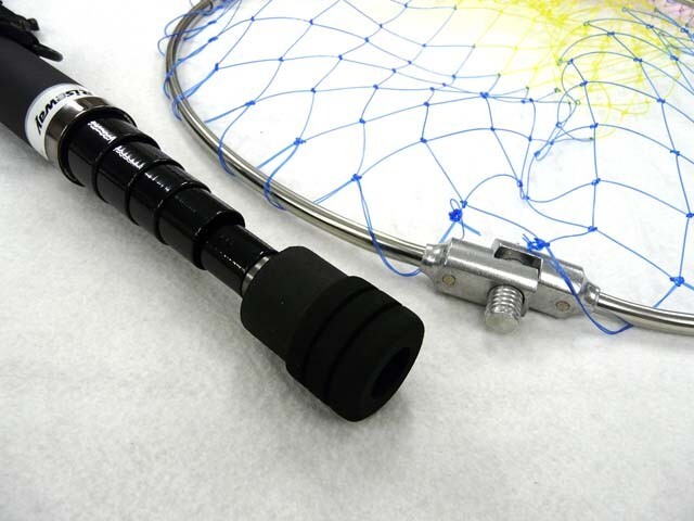 Riseway ディープキャッチ(DEEP CATCH) 磯玉の柄 720【同梱発送不可】 6.5m 45cm アルミ枠 長い 長尺 玉の柄