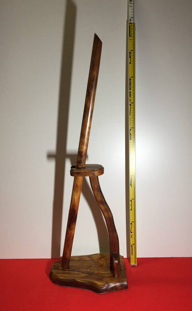 虎杢木刀 木刀 希少オブジェ 世界遺産 屋久杉 無垢材 置物 虎杢木刀 木刀 希少オブジェ 世界遺産 屋久杉 無垢材 置物