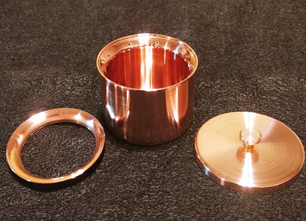 銅製アルコールストーブ 