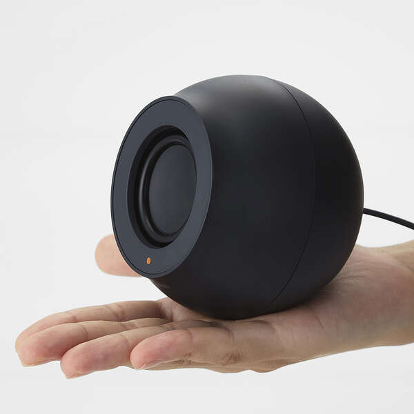 2.0chスピーカー [Stina] 実用最大出力4.4W USB-A?USB-C接続 51mmの丸型フルレンジドライバーを採用: SP-P10CUSBBK