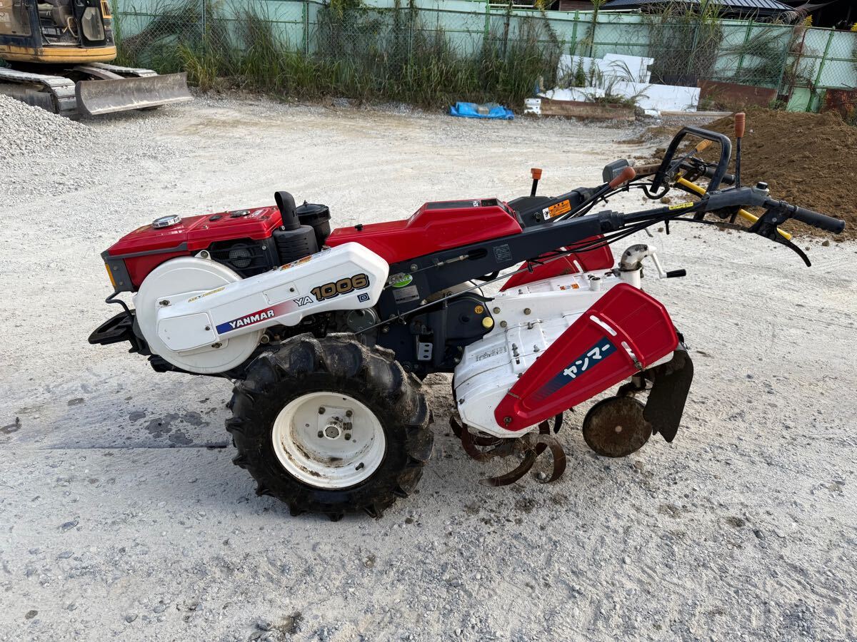 ヤンマー 耕運機 YA1006 美品 セル付き クボタ イセキ item ヤンマー 耕運機 YA1006 美品 セル付き クボタ イセキ item