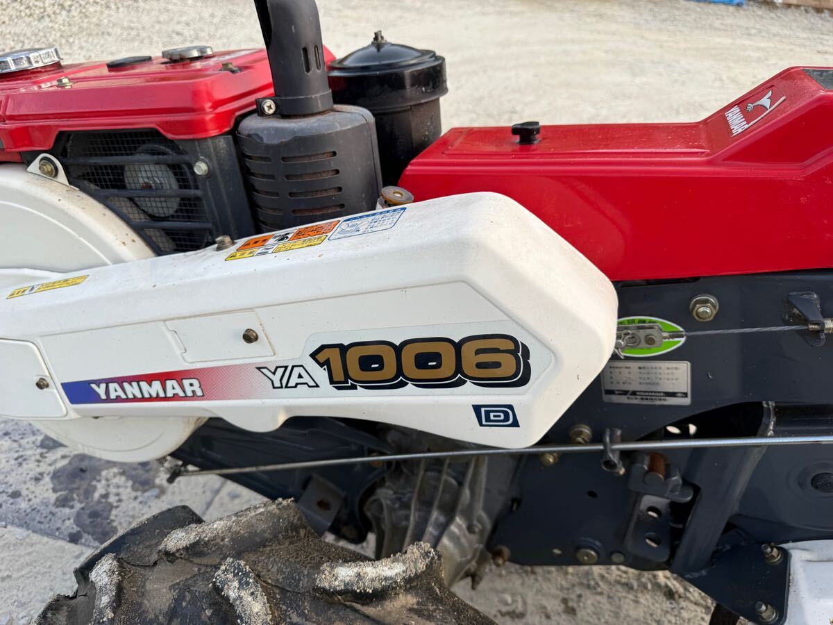ヤンマー 耕運機 YA1006 美品 セル付き クボタ イセキ item ヤンマー 耕運機 YA1006 美品 セル付き クボタ イセキ item