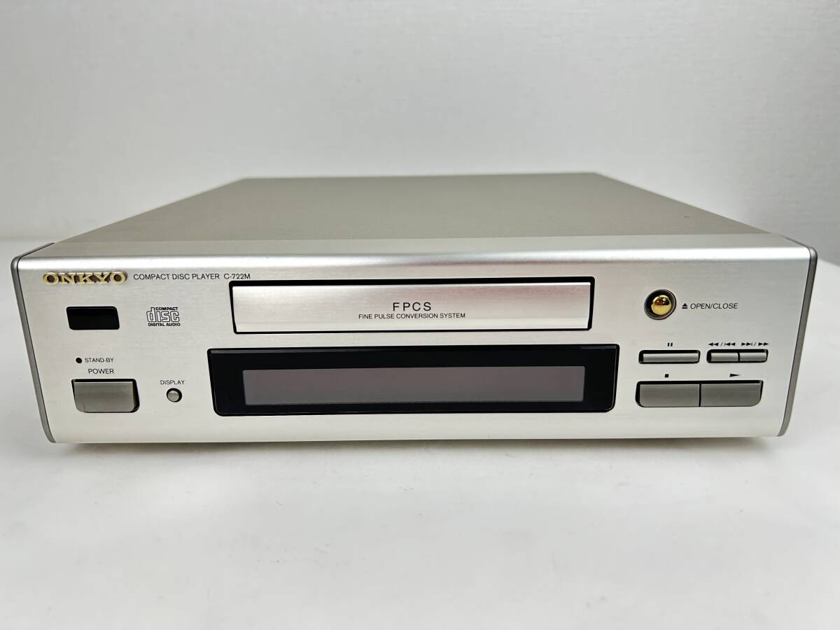 [超美品&通電確認済] ★早いもの勝ち★ ONKYO オンキョー CDプレーヤー C-722M