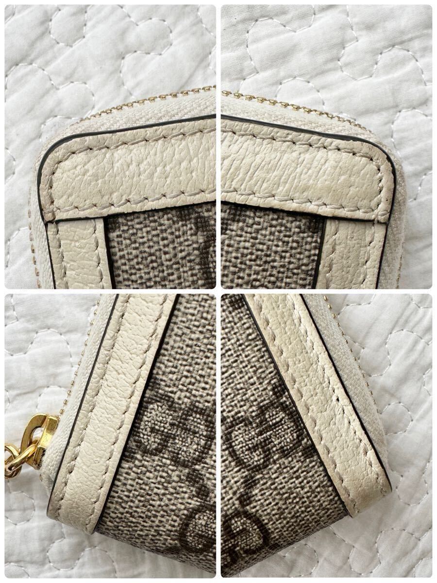 美品 GUCCI オフィディア 財布 長財布 GG ジップアラウンド 美品 GUCCI オフィディア 財布 長財布 GG ジップアラウンド