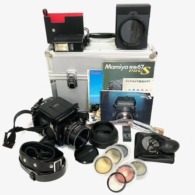 仙71 MAMIYA RB67 Pro S PROFESSIONAL S 中判カメラ フィルムカメラ マミヤ カメラ / SEKOR C F3.8 f=127mm レンズ 付属品多数あり